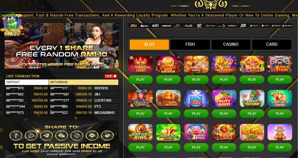 mamak24 slot casino mamak24 slot casino